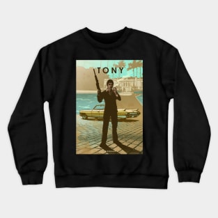 Tony Montana - CadillacEldorado - Car Legends Crewneck Sweatshirt